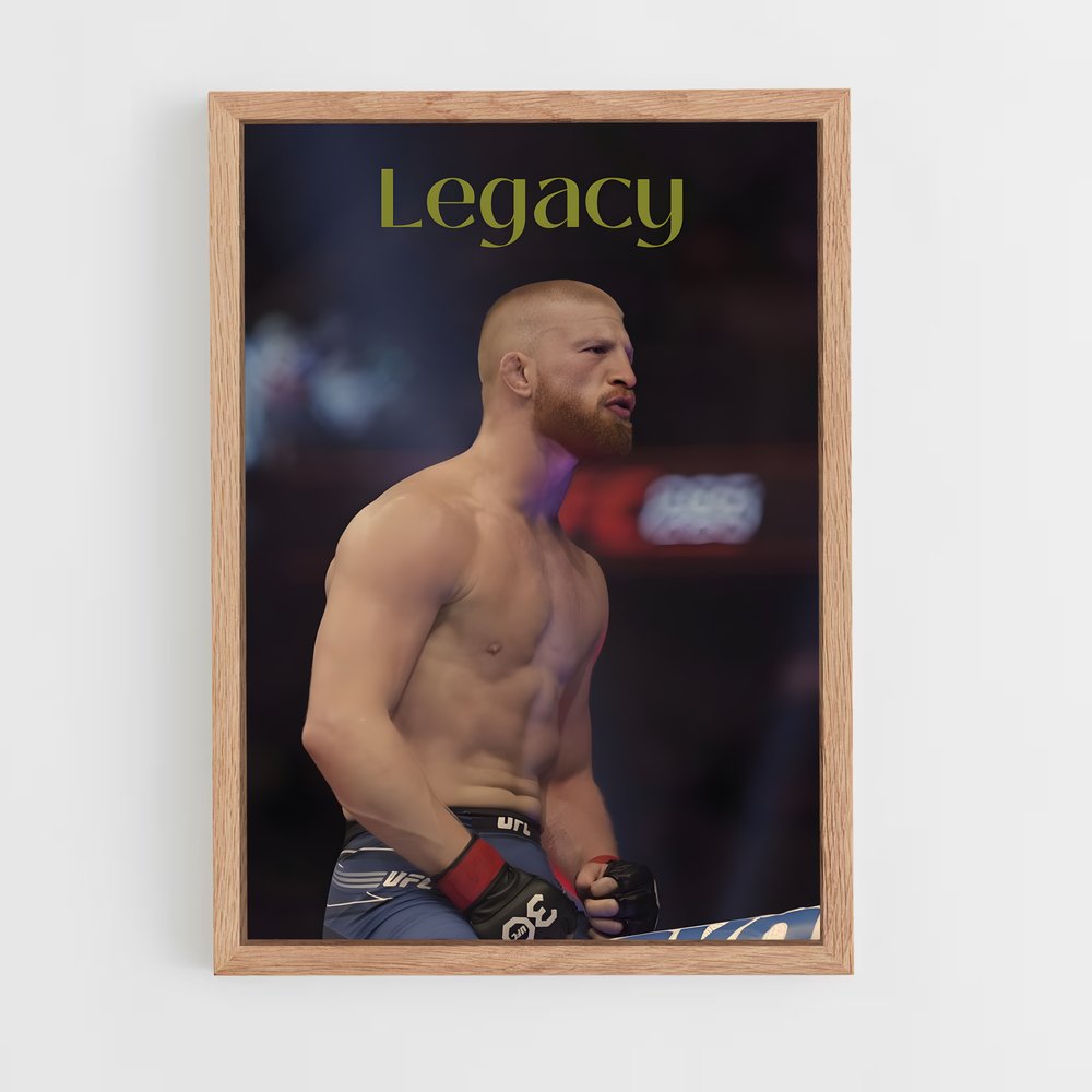 Poster Barbe et Rébellion – affiche MMA (vue 4)